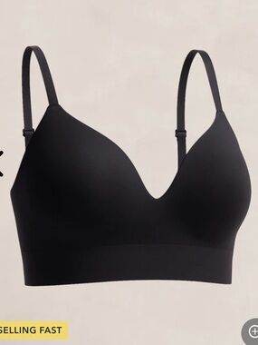 Shapermint Truekind® Supportive Comfort Wireless Shaping Bra - black 2XL NWT